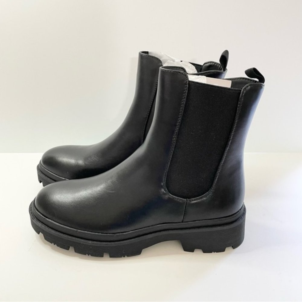 Womens C Paravano Chelsea Combat Boots EU Size 40 Black - Picture 3 of 13